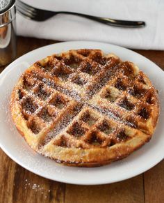 Ricotta Waffles, Waffle Recipe Healthy, Yummy Waffles, Waffle Day, Healthy Waffles, Crepes And Waffles, Crispy Waffle, Waffle Recipes, Soft Cheese