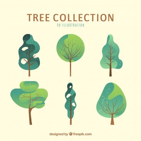 More than a million free vectors, PSD, photos and free icons. Exclusive freebies and all graphic resources that you need for your projects Flat Tree Illustration, Graphic Tree Illustration, Trees Graphic Design, Vector Tree Illustration, Simple Tree Illustration, Forest Illustration Trees, Tree Graphic Illustration, Vector Illustration Design Graphics, Tree Illust