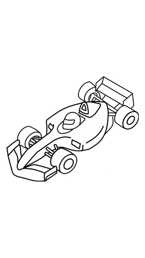 f1 car to trace or draw by mwah Simple F1 Car Drawing, Formula Car Drawing, F1 Car Embroidery, How To Draw An F1 Car, F1 Car Doodle, Formula One Car Drawing, F1 Cars Drawing, Formula 1 Car Sketch, F1 Car Drawing Sketch