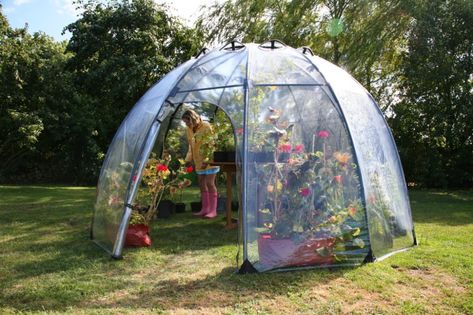 Here Comes the Sunbubble - Haxnicks - Elegant Greenhouse, Vertical Herb Gardens, Best Greenhouse, Portable Greenhouse, Build A Greenhouse, Indoor Greenhouse, Herb Garden Design, Greenhouse Interiors, Home Greenhouse