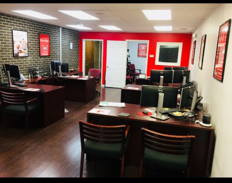 State Farm Office, Taylor Christmas, Office Layouts, Office Update, Farm Office, Agency Office, Commercial Office Design, Office Idea, Office Design Ideas