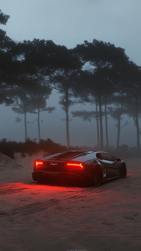 🌌🚗✨ Embrace the chaos of the untamed wilderness with this stunning Lamborghini Huracan Sterrato, parked in a sandy paradise at blue hour. The moody lighting casts an ethereal glow, highlighting the intricate details of the rollcage while the mist adds an air of mystery. With its striking red brake lights piercing through the fog, this piece of machinery stands alone in a midwest landscape, read... Midwest Landscape, Moody Lighting, Seek Adventure, Embrace The Chaos, Lamborghini Huracan, The Mist, Blue Hour, The Fog, The Untamed