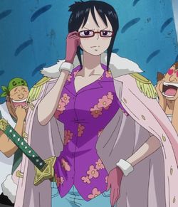 Tashigi from "One Piece" One Piece Female Characters, One Piece Tashigi, Tashigi One Piece, One Piece Female, Snorlax Pokemon, One Piece Characters, Marine Officer, Circus Characters, Big Mom