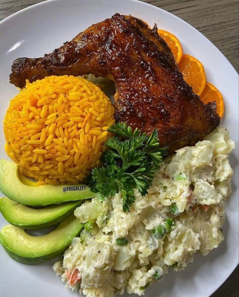 Carribean Food, Simple Family Meals, Healthy Food Menu, Caribbean Food, Healthy Food Inspiration, Healthy Food Dishes, Healthy Homemade Recipes, Healthy Lifestyle Food, Healthy Food Motivation