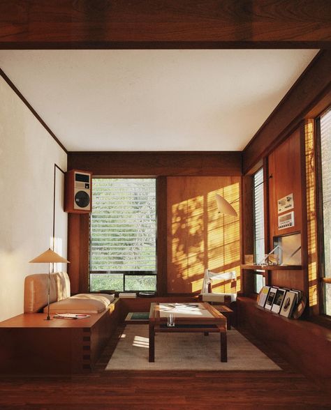 Charlotte Taylor, 아파트 인테리어, Retro Interior, Japanese Interior, Mid Century House, Interior Inspo, House Inspo, Dream Home Design, Living Room Interior