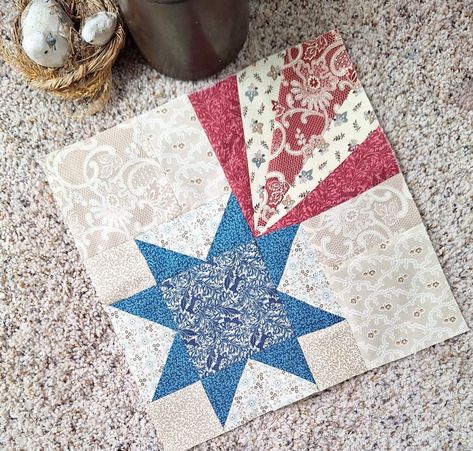 Quilt Meaning, Modern Quilt Blocks, Heart Quilt Pattern, Falling Star, Scrappy Quilt Patterns, Quilt Square Patterns, Patriotic Quilts, Quilt Of Valor, Star Quilt Blocks