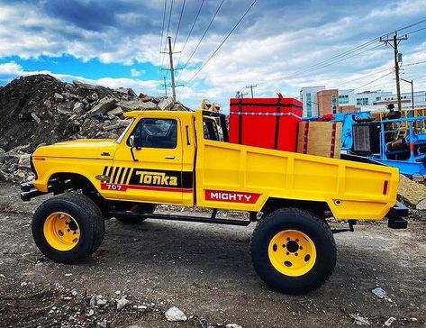 auto_atrocities on Instagram: “#keepontruckin #tonka 😎👍🏻 - #dopeornope ? - Please post your opinions 😜 #autoatrocities - @lawyergarage / @igorscustom 👍 . . 💥💥FOLLOW…” Tonka Truck, Rat Rods, Ford F 250, Custom Vans, Ford F250, F 250, Low Rider, Rat Rod, Ford F150