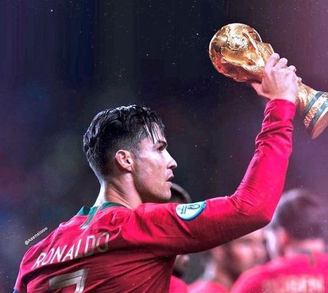 Cristiano Ronaldo 4k wallpapers • Football 4k wallpapers Ronaldo With World Cup Trophy, Ronaldo Trophy, Cristiano Ronaldo Portugal World Cup, Ronaldo World Cup, Ronaldo Pfp, Ronaldo Goat, Cristiano Ronaldo Young, C Ronaldo, Ronaldo Portugal