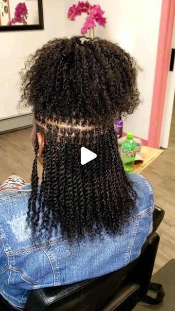 Saitta Bridges on Instagram: "That fluff gone get me every time 🔥🔥🔥 Micro Locs using my 16in Micro Loc Bulk Hair (Human Hair) 🥰 CLICK THE LINK IN MY BIO to purchase my Micro Loc Bulk Hair, products and interlocking needles 💕 #ClevelandMicroLocs #ToledoMicroLocs #FloridaMicroLocs #NashvilleMicroLocs #PittsburghMicroLocs #ChicagoMicroLocs #AtlantaMicroLocs #KentuckyMicroLocs #YoungstownMicroLocs #BostonMicroLocs #MicroLocs #BulkHair #MicroLocBulkHair #LetMeBeYourBraider #LetMeBeYourTeacher" Micro Locs Before And After, Temporary Microlocs, How To Do Micro Twist, Micro Locs Two Strand Twist, Faux Micro Locs, Microloc Extensions Permanent, Micro Loc Extensions Permanent, Microbraid Locs, Micro Locs Extensions