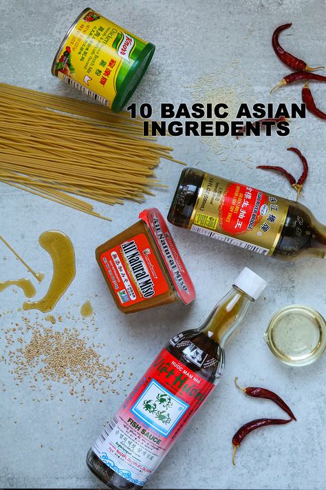 10 BASIC Ingredients Every Kitchen MUST Have for Asian Cooking List & Video - Seonkyoung Longest Asian Ingredients, Seonkyoung Longest, Korean Kitchen, Red Miso, Asian Spices, How To Make Eggs, Viet Food, Asian Sauce, Asian Kitchen