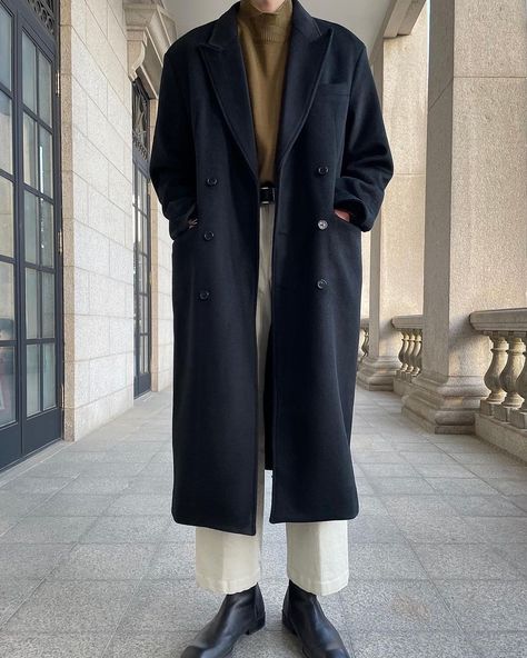 Men Trench Coat Outfit Mens Fashion, Navy Coat Outfit Men, Navy Blue Coat Outfit Men, Blue Coat Outfit Men, Overcoat Outfits Men, Navy Blue Trench Coat Outfit, Blue Coat Men, Navy Blue Coat Outfit, Navy Coat Outfit