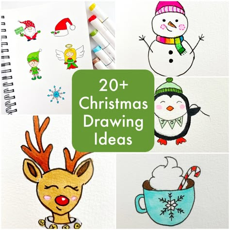 Christmas drawing ideas