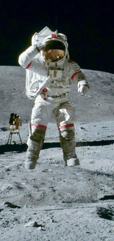 NASA-John Young Moon Walking, Apollo Moon Missions, Apollo 16, Mars Mission, Apollo Space Program, Nasa History, Nasa Space Shuttle, Apollo Missions, Moon Missions