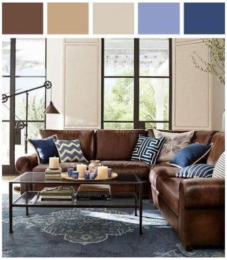 Apartment Livingroom, Brown Sofa Living Room, Pottery Barn Living Room, Living Room Decor Brown Couch, Brown Living Room Decor, Brown Couch Living Room, Brown Leather Couch, Leather Living Room Furniture, Brown Couch