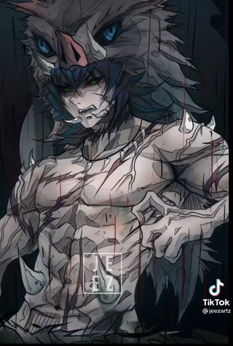 Demon Tanjiro, Oni Demon, Anime Monsters, Anime Version, Demon King Anime, Wallpaper Animes, Demon Hunter, Demon Art, Anime Dad