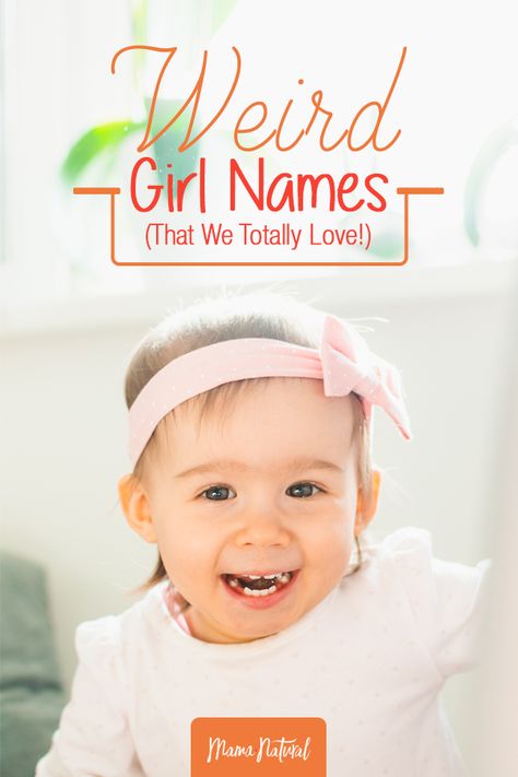 Crazy Girl Names, Quirky Girl Names, Weird Girl Names, Names Ideas Girl, Sassy Girl Names, Girl Names Ideas, Weird Baby Names, Unpopular Baby Names, Long Girl Names