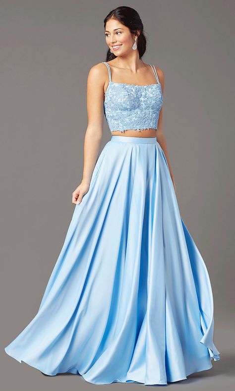 Best Prom Dress Websites, Pastel Prom Dress, Prom Dress Websites, Two Piece Formal Dresses, Dress Sites, Dress Websites, Easter Dresses For Toddlers, 2 Piece Prom Dress, Silver Cocktail Dress