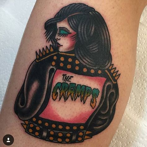 The Cramps Tattoo, Lady Tattoo, Melbourne Tattoo, Custom Tattoos, Creative Fashion Photography, Rocker Chick, The Cramps, Rock Girl, Melbourne Cbd