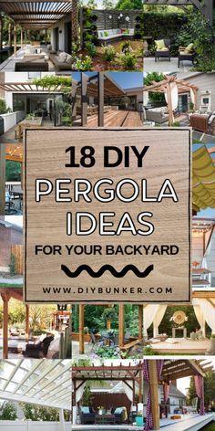 Diy Pergola Ideas, Backyard Pergola Ideas, Diy Patio Ideas, Easy Backyard Diy, Diy Gazebo, Small Pergola, Backyard Shade, Pergola Ideas, Outdoor Patio Designs