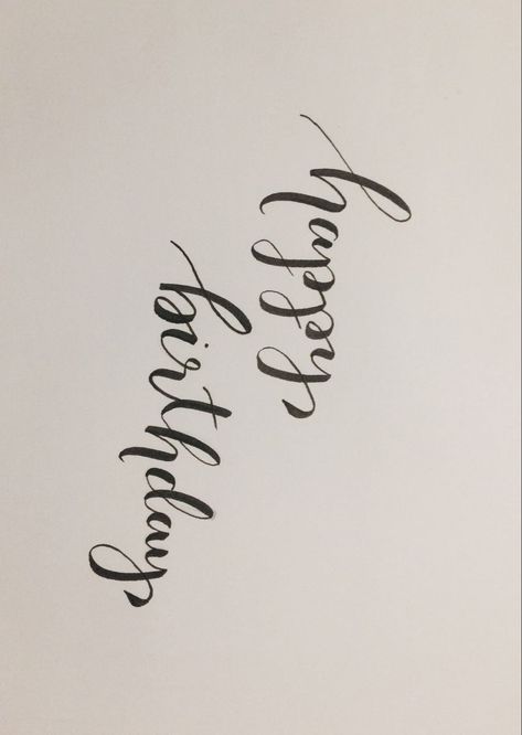 Calligraphy styles for Happy Birthday cards, letters, posters, and other#birthdayfonts #handdrawn #happybirthday #fontdesign #birthdaycelebration Happy Bday Calligraphy, Happy Birthday Lettering Fonts, Birthday Fonts Hand Drawn, Happy Birthday Calligraphy Hand Drawn, Happy Birthday Fonts Hand Drawn, Happy Birthday 手書き, Happy Birthday In Calligraphy, Happy Birthday Font Aesthetic, Calligraphy Happy Birthday