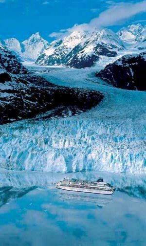 Have been on one if these ships cruising Alaska. My favorite vacation ever! Fairbanks Alaska Aesthetic, Fairbanks Alaska Things To Do In, Alaska Beautiful, Fairbanks Alaska Winter, Norwegian Sky, Alaska Scenery Landscapes, Glacier Bay Alaska, Alaska Glaciers, Alaska Usa