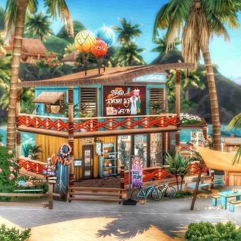 Treasure Chest Sulani Souvenirs shop Years ago, I did my fist collab, during a beautiful summer. It was a great collab and so joyful. #simsummercollab if you want to see it again or discover it. Thanks again to @eryn_witha_y_ for this good memory. #thesims #thesims4 #ts4 #ts4builds #showusyourbuilds #sulanibuild #sulani #simstagram #simscreation #simscreatorscommunity @thesims @luniversims Sims 4 Sulani Farm, Sulani Builds Sims 4, Sims 4 Sulani Builds, Sims 4 Cc Sulani, Sims 4 Sulani House, Sims 4 Sulani House Plan, Sulani Sims 4, Sims 4 Sulani Cc, Sulani House