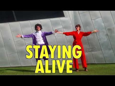 Learn the Disco-Bedience - YouTube Saturday Night Fever, Stay Alive, Bee Gees, Line Dancing, Staying Alive, Dance Workout, Dance Moves, Dance Choreography, Government