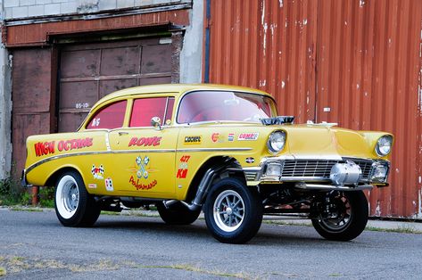 Best All Chevy Gasser Photo Gallery Classic Muscle Cars, 1955 Chevy, 55 Chevy, Drag Racing Cars, Kid Friendly Trips, Vintage Race Car, Drag Cars, Hot Rods Cars, Classic Cars Muscle