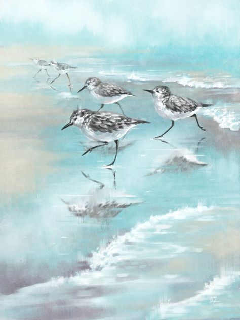 Printable file of sandpiper painting beach cottage decor art | Etsy Beach Birds Painting, Watercolor Shore Birds, Crab Pictures Art, Shore Birds Paintings, Beach Paintings On Canvas Acrylics, Sandpiper Drawing, Sandpiper Tattoo, Sandpiper Painting, Oceanside Cottage