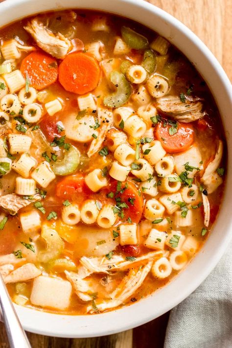 Slow Cooker Sicilian Chicken Soup, Chicken Sicilian, Sicilian Soup, Sicilian Chicken Soup, Sicilian Chicken, Italian Soups, Stovetop Recipes, Italian Chicken Soup, Chicken Soup Crockpot