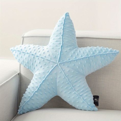 Faster shipping. Better service Seashell Pillow, Starfish Pillow, Surf Room, Beachy Room, Kids Throw Pillows, Coastal Room, Velvet Throw Pillow, Beach Room, Blue Throws