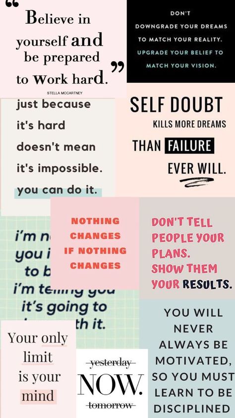 Powerful Motivational Wallpaper, Encouragement Phone Wallpaper, Motivational Board Wallpaper, Motivational Quotes Collage Wallpaper, Quotes Aesthetic About Study, Collage Of Quotes Wallpaper, Cute Wallpapers Motivation, Motivational Quotes Positive Wallpaper Aesthetic, Study Motivation Wallpaper Aesthetic Laptop Collage