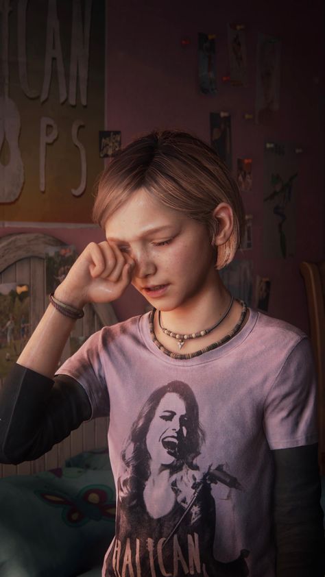 Sarah The Last Of Us, Last Of Us Art, Sarah Miller, Sara Miller, Thalapathy Vijay, Ellie Williams, Spider Woman, Last Of Us, Billie Eilish