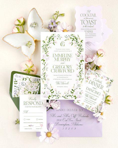 What do we love about this suite? Offered exclusively as a digitally printed suite for a quicker turnaround Fresh, bright watercolor florals An oversized invitation on double thick paper The color envelopes and their liners The wavy edge Welcome Party insert The typeface/font pairing How to Order and Production Process Select desired quantity Quick Tip: count households, not headcount, and include extras for keepsakes, photography, and returns in the mail Click Personalize and fill out order for Paper Cocktail Napkins, Wedding Invitation Card Design, Wedding Invitation Card, Invitation Envelopes, Welcome To The Party, Invitation Card Design, Wedding Mood, Save The Dates, Watercolor Wedding