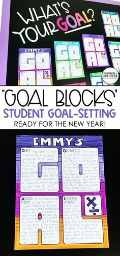 Goal Activities, Goal Setting For Students, 5th Grade Activities, Elementary School Counselor, Middle School Activities, School Goals, Be Powerful, New Years Activities, First Day Of School Activities