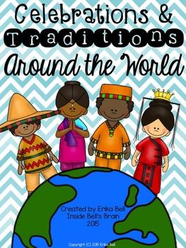 This resource has many things that you'll find useful to conduct a research project unit of study on 10 celebrations and traditions from around the world. It includes 10 color front-to-back (2-page) graphic organizers, as well as 10 blackline masters of the same graphic organizers. Second Grade Social Studies, Around The World Theme, Sentence Frames, Celebrations Around The World, Co Teaching, Traditions Around The World, Celebration Around The World, Struggling Students, Holidays Around The World