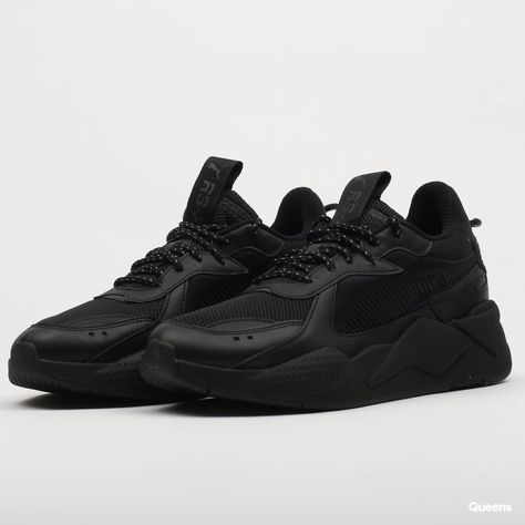 Puma RS-X Core puma black Puma Rs X Black, Puma Rs X, Neon Jungle, Puma Rs-x, Puma Rs, Dream Style, Puma Shoes, Pumas Shoes, Clothing Hacks