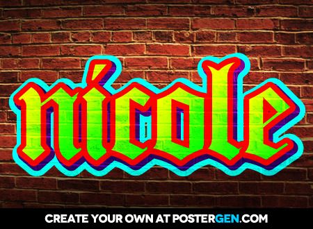 Nicole Graffiti Creator, Hand Writing, Art Drawings Sketches, Drawing Sketches, Create Yourself, Graffiti, Gaming Logos, Art Drawings, The Creator