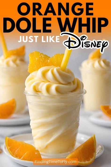 Stuff To Make In A Blender, Kids Snacks For Summer, Hot Summer Food Ideas, Orange Dole Whip Recipe, Pineapple Summer Drinks, Sweet Drink Recipes Nonalcoholic, How To Make Dole Whip, Cherry Dole Whip Recipe, Snacks For A Hot Day