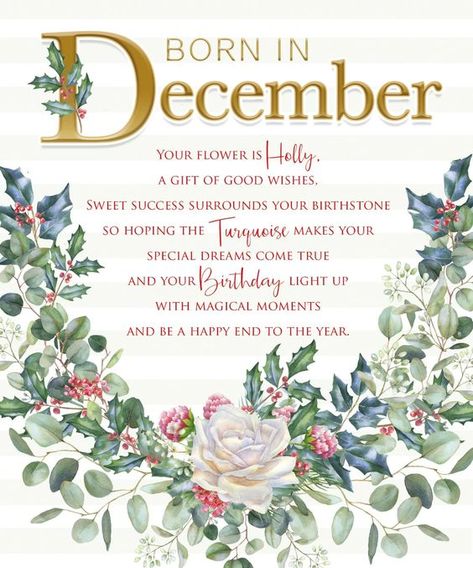 December Birthday Nails, Birthday Nails Short, Birthday Month Flowers, Birthday Verses, Birthday Lights, Born In December, Cherry Orchard, Birthday Wishes Greetings, Birthday Wishes Messages