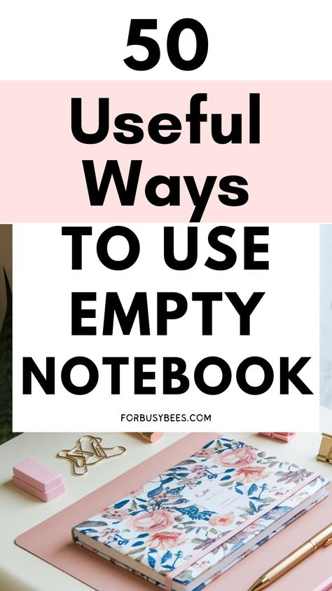 things to put in an empty notebook Ideas For New Notebooks, What To Do In A Notebook Ideas, Cool Notebook Ideas, Things To Use Notebooks For, What To Use Journals For, How To Use Notebooks, Ways To Use Notebooks, Memory Keeping Journal Ideas, Daily Notebook Ideas