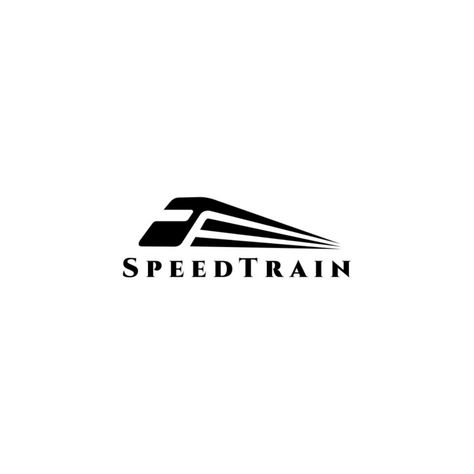 Speed Train Logo Template Train Logo Design, Train Logo, Speed Logo, Train Projects, Speed Training, Wordpress Theme Design, Brand Image, Game Logo, Table Tennis