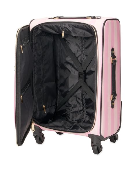 Victoria Secret Luggage, Luggage Sets Cute, Luggage Essentials, Victoria's Secret Aesthetic, Victoria Secret Outfits, Victoria Secret Pink Bags, Carry On Suitcase, New Accessories, Funko Pop Vinyl