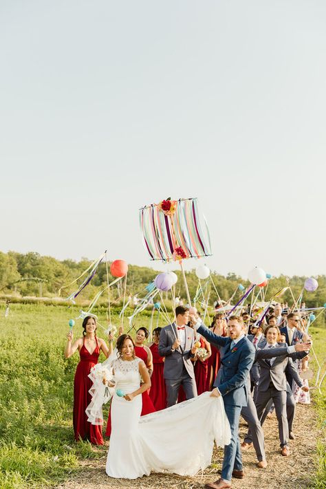 Farm to Table summer wedding with pops of red and a PARADE Wedding Parade, Palm Springs Wedding, Farm To Table, 100 Layer Cake, Unique Wedding Venues, Rustic Barn Wedding, Toronto Wedding, Destination Wedding Planner, Hotel Wedding