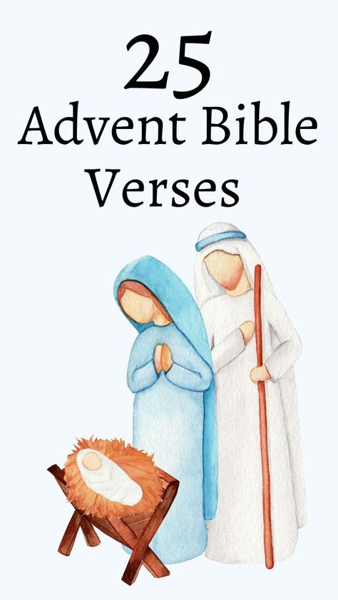 Advent Bible Verses For Kids, Advent Bible Verses, Christmas Story Bible, Advent Scripture, Scriptures For Kids, Christmas Sunday School, Verses For Kids, Christmas Verses, Christmas Scripture