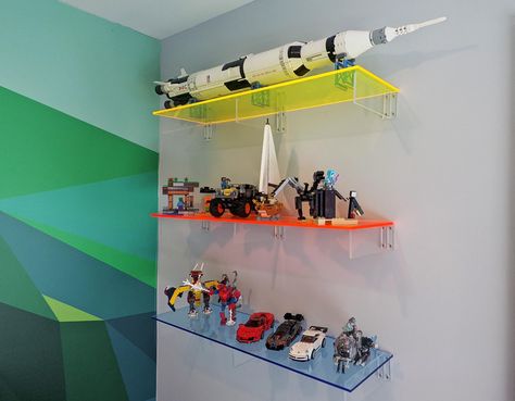 Lego shelf display