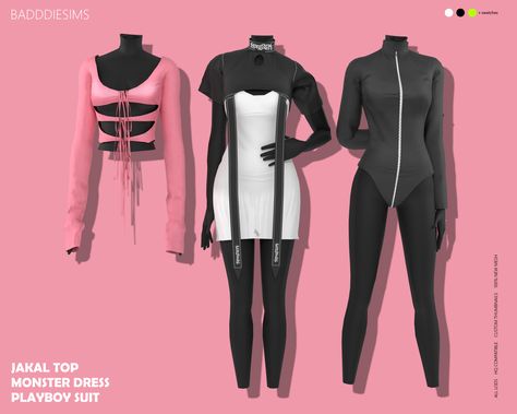 Techwear Dress, Kpop Dress, Sims Packs, The Sims 4 Packs, Sims 4 Body Mods, Sims 4 Expansions, Sims 4 Dresses, Sims 4 Cc Packs, Sims 4 Collections