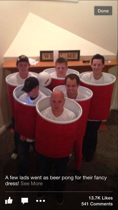 Beer pong Beer Pong Costume, Diy Beer Pong, Diy Beer, Red Party, Beer Pong, Halloween Stuff, Diy Valentines Gifts, Halloween Outfit, Holiday Time