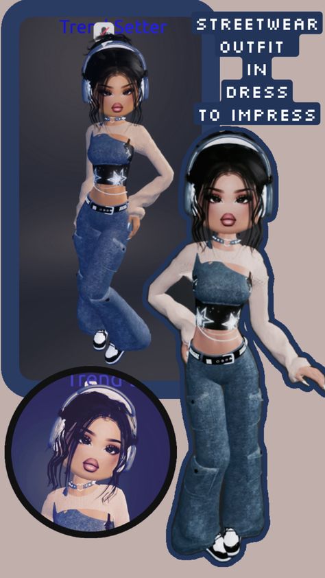 #dresstoimpress Fancy Dress Code, Street Wear Outfits, Learn Photo Editing, Aesthetic Roblox Royale High Outfits, Baddie Outfits Ideas, Street Dress, Fashion Themes, Game Dresses, Easy Trendy Outfits