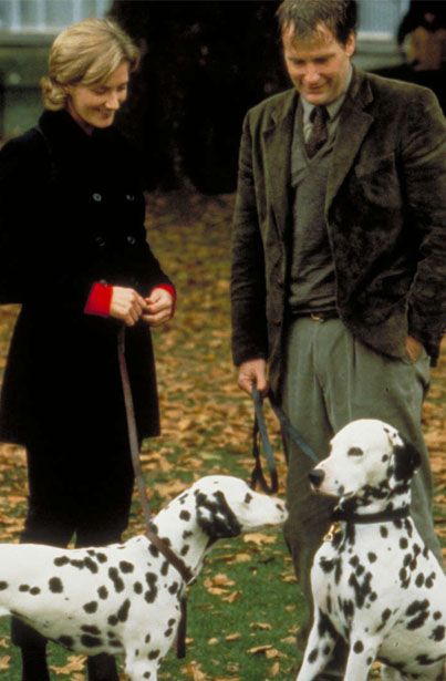 Joely Richardson as Anita & Jeff Daniels as Roger - 101 Dalmatians 101 Dalmatians Movie, Joely Richardson, Pets Movie, 101 Dalmations, Dog Movies, Dalmatian Puppy, Film Disney, Disney Animals, Dalmatian Dogs